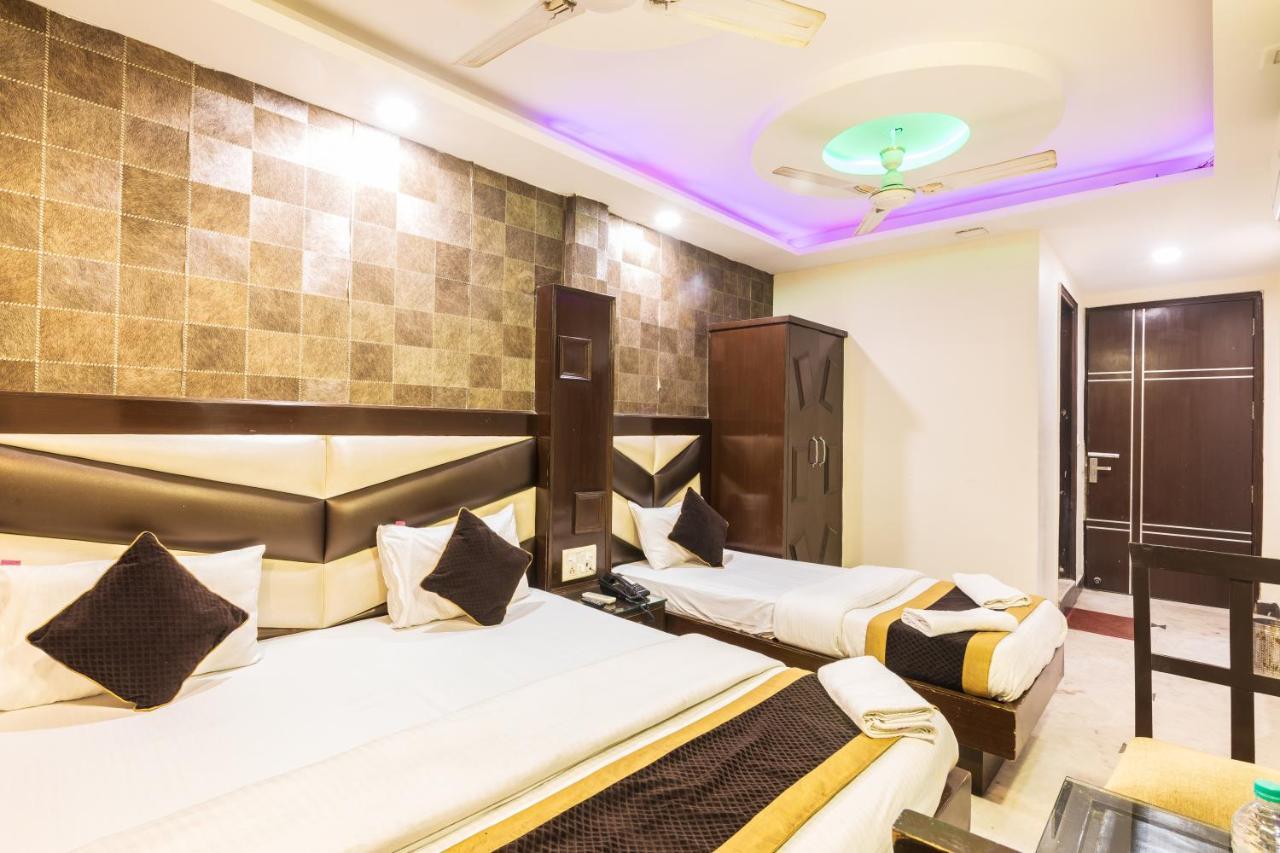 Hotel Grand Shyam- In Front Of New Delhi Railway Station-Couple Friendly Exteriör bild